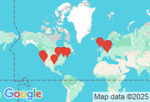 Map of where members are who play this tune.