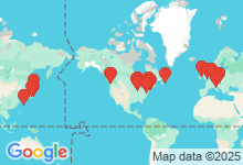 Map of where members are who play this tune.