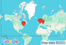 Map of where members are who play this tune.