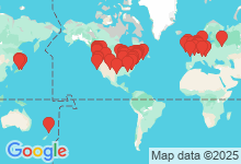 Map of where members are who play this tune.