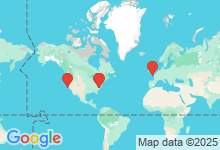 Map of where members are who play this tune.