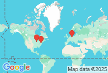 Map of where members are who play this tune.