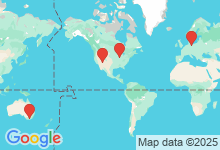 Map of where members are who play this tune.