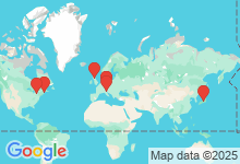 Map of where members are who play this tune.