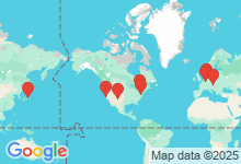 Map of where members are who play this tune.