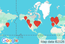 Map of where members are who play this tune.