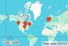 Map of where members are who play this tune.