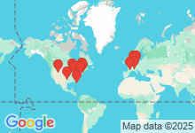 Map of where members are who play this tune.