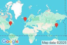 Map of where members are who play this tune.