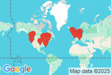Map of where members are who play this tune.
