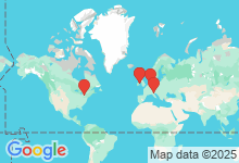 Map of where members are who play this tune.