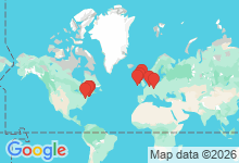 Map of where members are who play this tune.