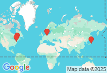 Map of where members are who play this tune.