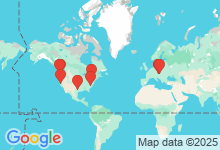 Map of where members are who play this tune.