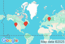 Map of where members are who play this tune.