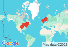 Map of where members are who play this tune.