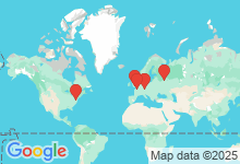 Map of where members are who play this tune.