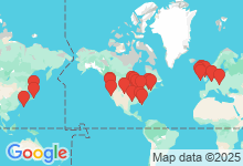 Map of where members are who play this tune.