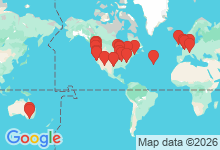 Map of where members are who play this tune.