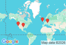 Map of where members are who play this tune.