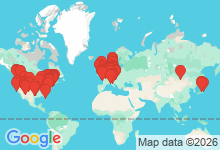 Map of where members are who play this tune.