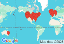 Map of where members are who play this tune.