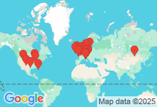 Map of where members are who play this tune.