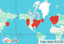 Map of where members are who play this tune.